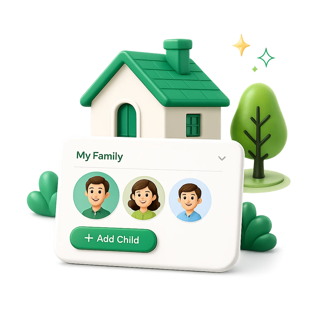 Create your family setup illustration