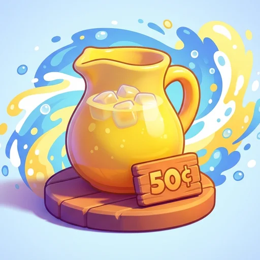 Lemonade Stand Math lesson icon