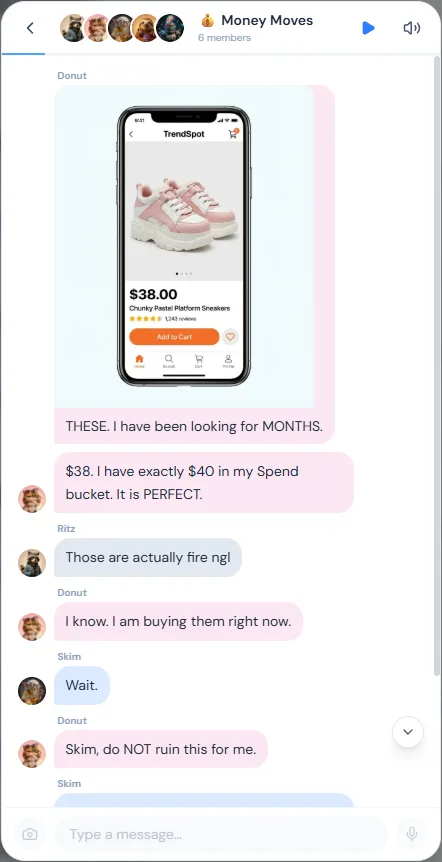 Group Chat Simulation